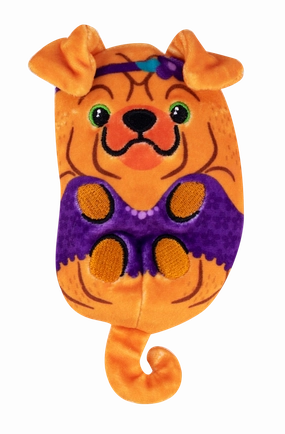 Dogs Vs Squirls Bean Bag Plush #076 Dixie
