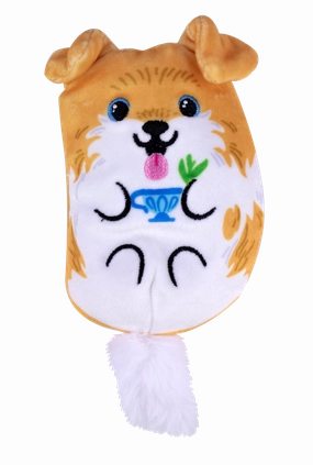 Dogs Vs Squirls Bean Bag Plush #081 Jasper