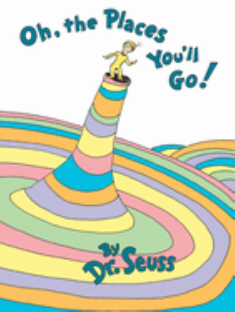 Dr. Seuss Oh, the Places You'll Go! Hardcover Book