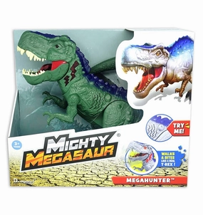 Dragon-I Mighty Megasaur T-Rex with Chomping and Walking Sound For Kids Ages 3 , Green