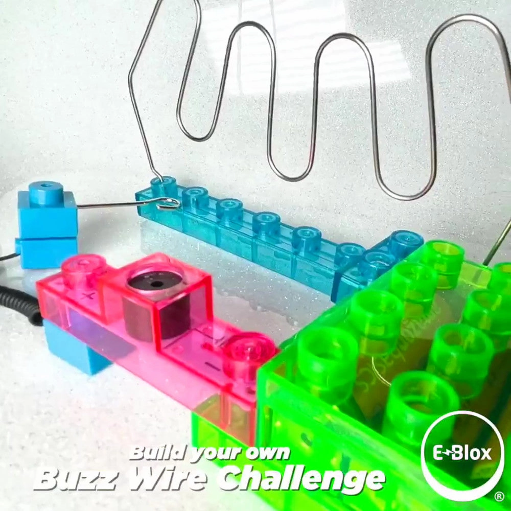 E-Blox Circuit Blox Buzzwire Challenge - Interactive STEM Wire Maze Kit for Kids Age 8 