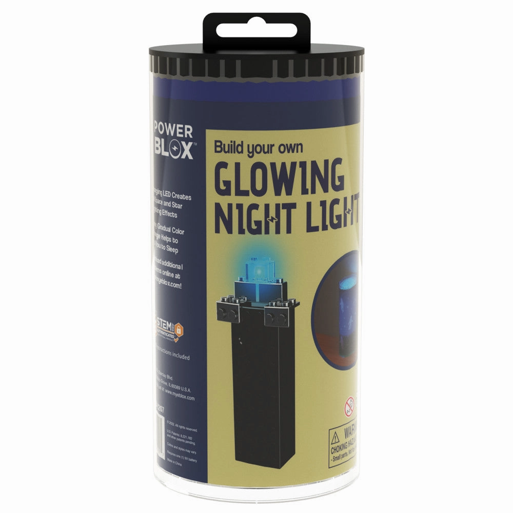 E-Blox Power Blox Space Explorer Night Light Kit, STEM Educational Toy for Children Ages 5 