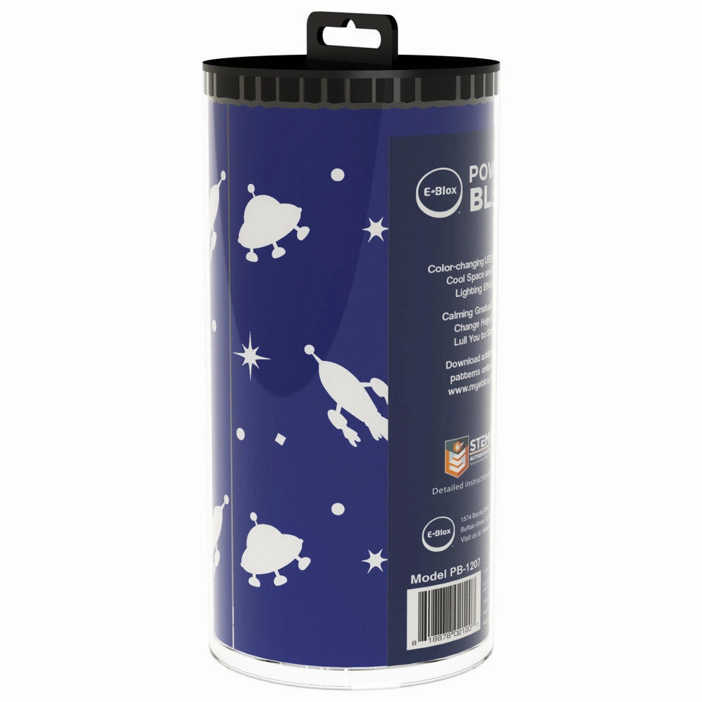 E-Blox Power Blox Space Explorer Night Light Kit, STEM Educational Toy for Children Ages 5 