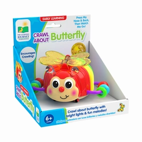 Early Learning Crawl-About Butterfly  Interactive Infant Toy