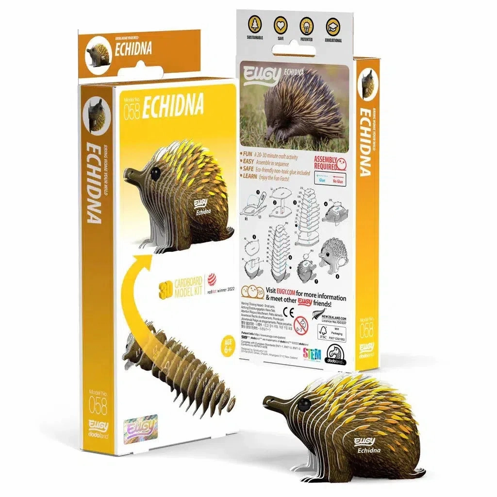 Echidna 3D Puzzle