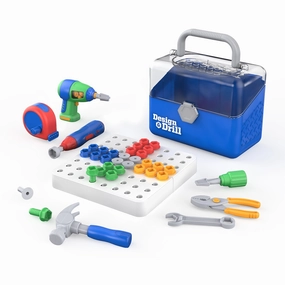 Educ Educational Insights Design & Drill Toolbox - Vibrant STEM Toy Kit