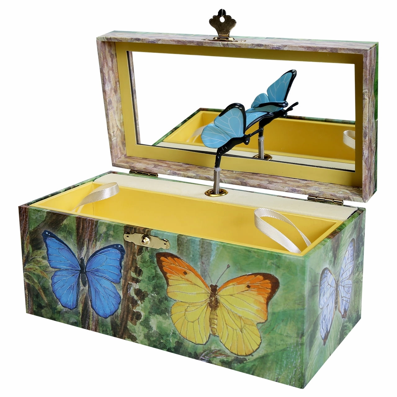 Enchantmints Butterfly Musical Jewelry Box for Girls