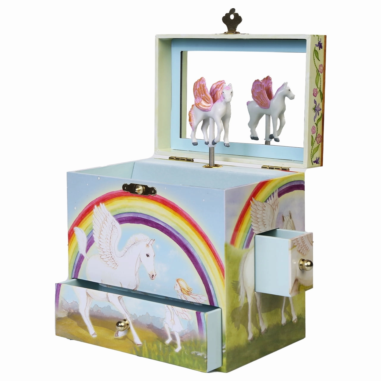 Enchantmints Pegasus Musical Jewelry Box - Unicorn and Fantasy Gifts for Girls