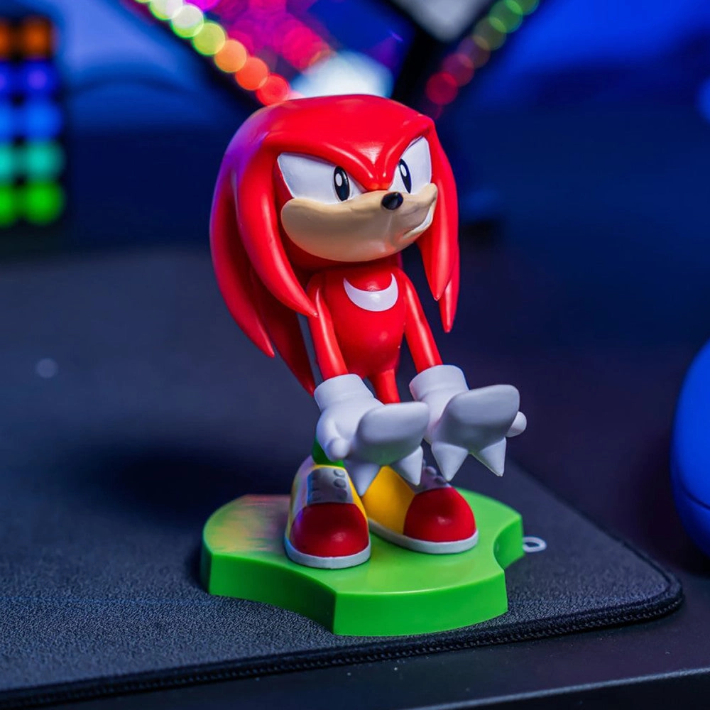 Exquisite Gaming: Holdems: SEGA - Knuckles - Earbud & Phone Holder