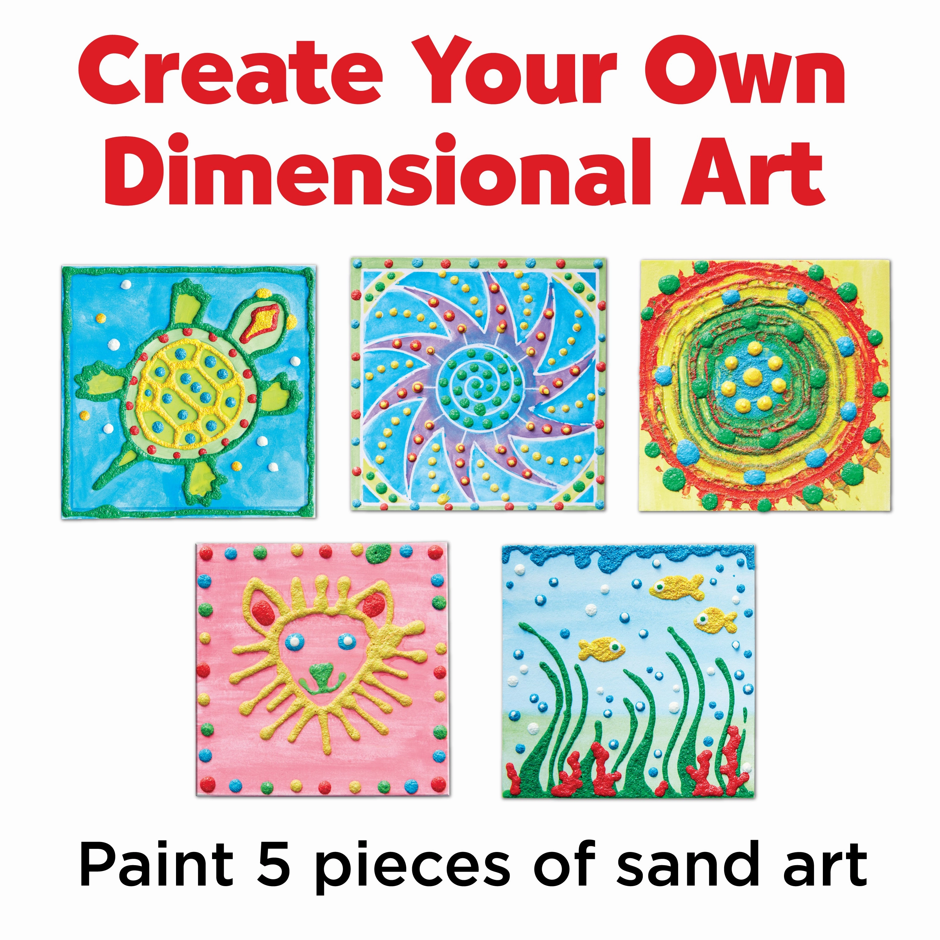 Faber-Castell Do Art 3D Sand Painting Kit - Creative Set