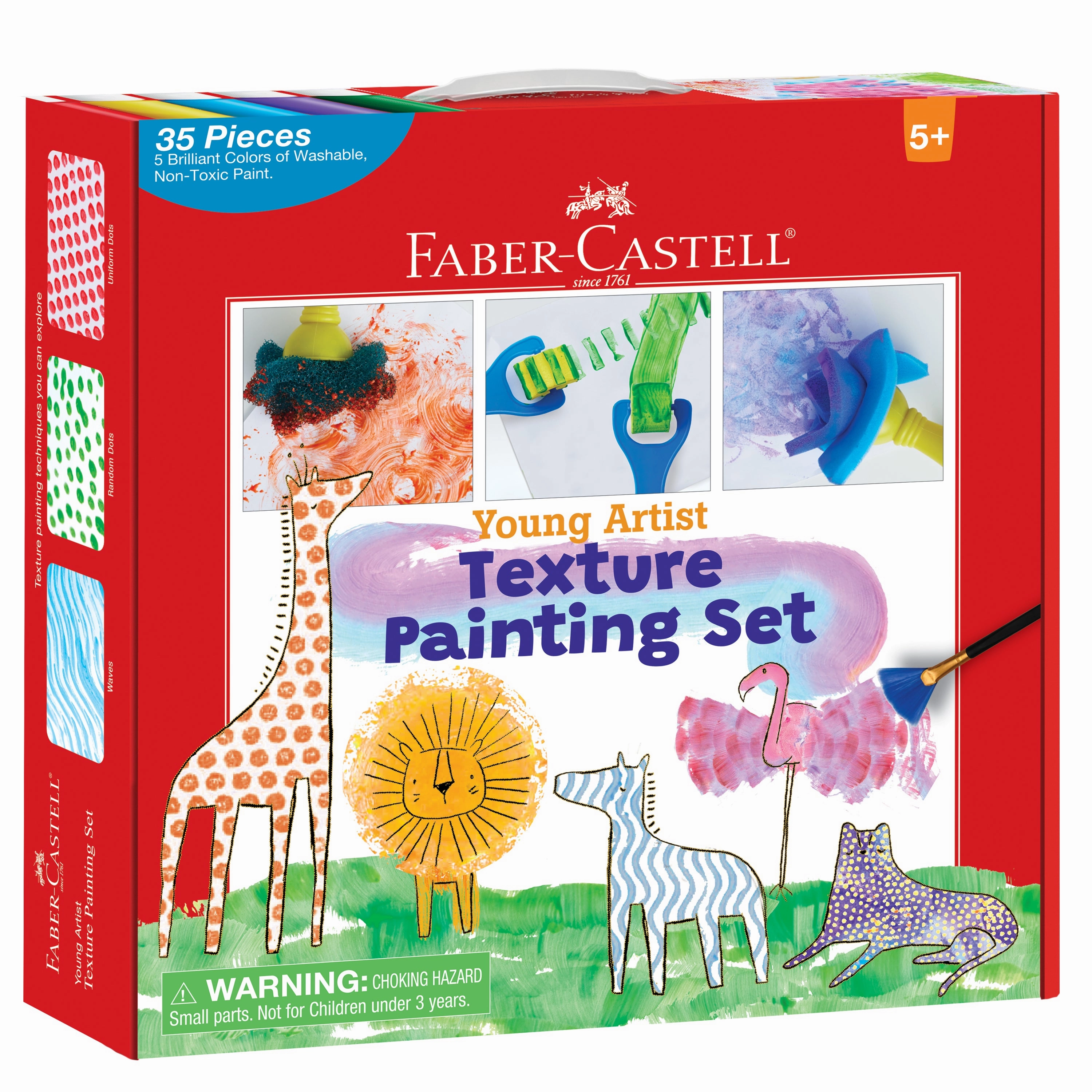 Faber-Castell Young Artist Texture Painting Set - 35 Pieces