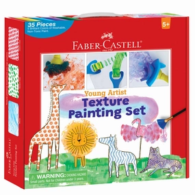 Faber-Castell Young Artist Texture Painting Set - 35 Pieces