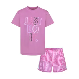 Femme Pop Short Set - Kids Clothing_Nike