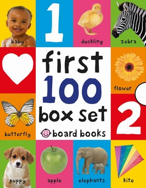 First 100 Box Set: Toddler's Board Book Trio
