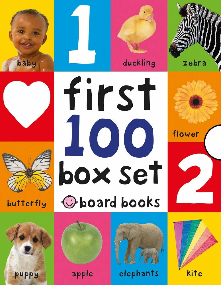 First 100 Box Set: Toddler's Board Book Trio