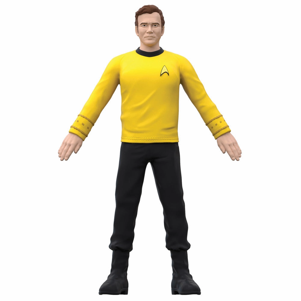 FleXfigs Star Trek Articulated Figures - Captain Kirk & Captain Picard
