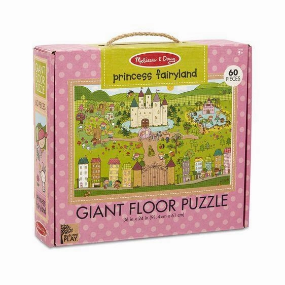 Floor Puzzle: Princess Fairyland 60 pcs