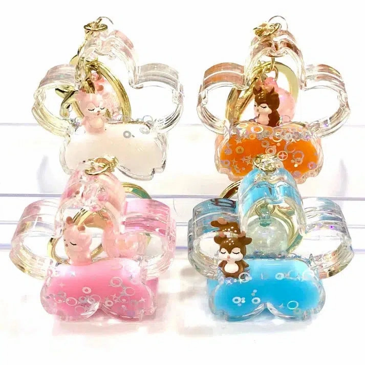 Flower Animal Floaty Keycharm