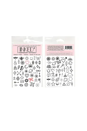 Forever 21 INKED by Dani INKED²  Sheet Pack Tiny Tats Forever 21