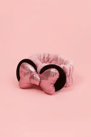 Forever 21 The Crème Shop Disney 3D Teddy Headyband Princess Pink Forever 21