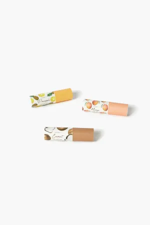 Forever 21 Women's Fruit Punch Lip Balm Set White/Multi Forever 21