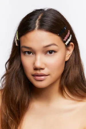 Forever 21 Women's Wavy Bobby Pin Hair Clip Set Champagne/Multi Forever 21