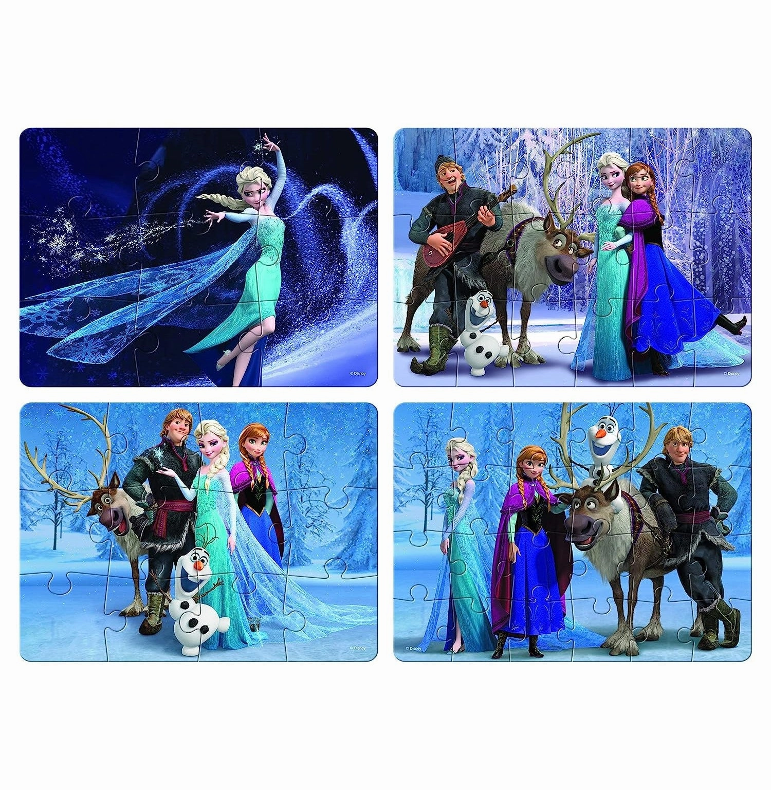 Frank Frozen 3 In 1 Puzzle