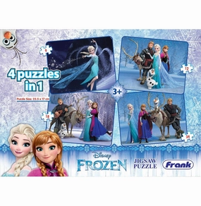 Frank Frozen 3 In 1 Puzzle