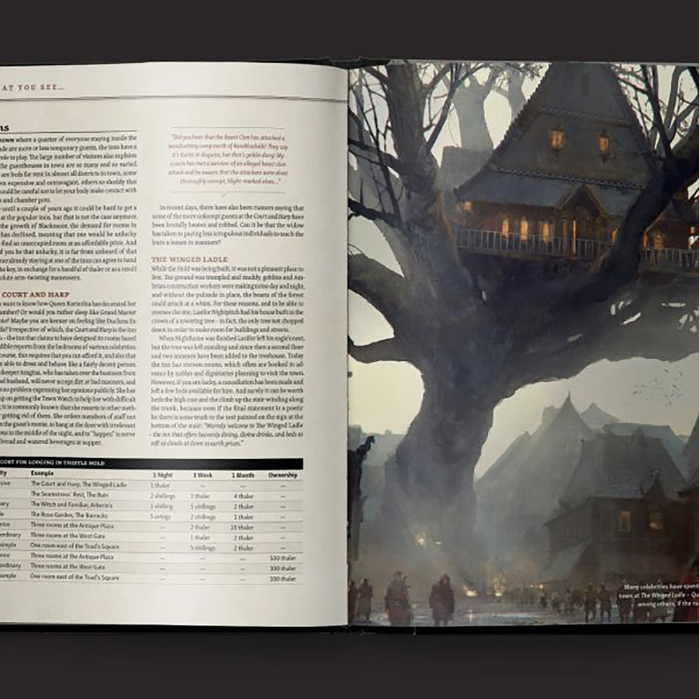 Free League Publishing: Ruins of Symbaroum 5E - The World of Symbaroum RPG Hardcover Book