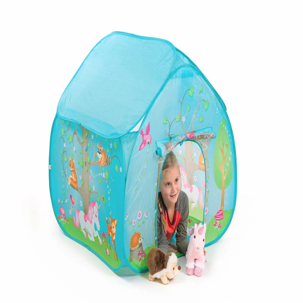 Fun2Give Pop-It-Up Enchanted Forest Play Tent  Colorful Imaginative Playhouse
