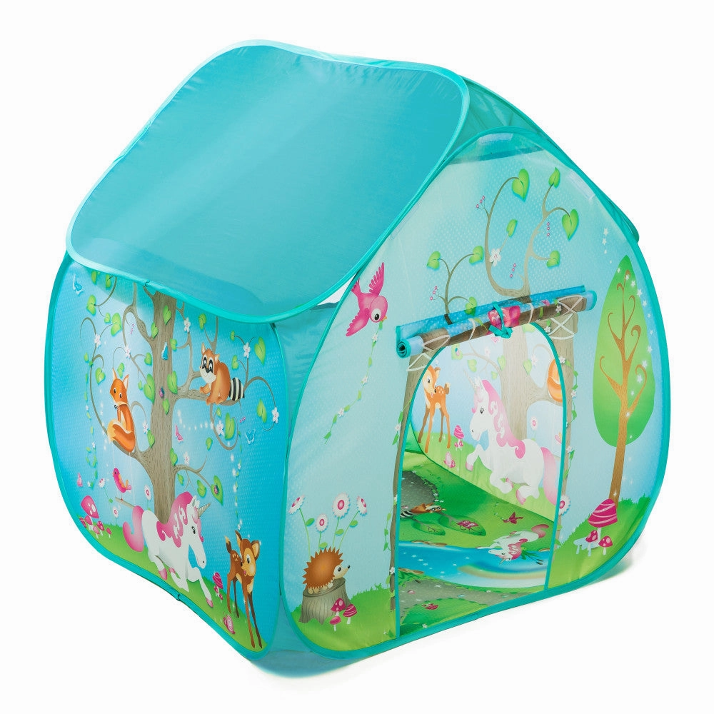 Fun2Give Pop-It-Up Enchanted Forest Play Tent  Colorful Imaginative Playhouse
