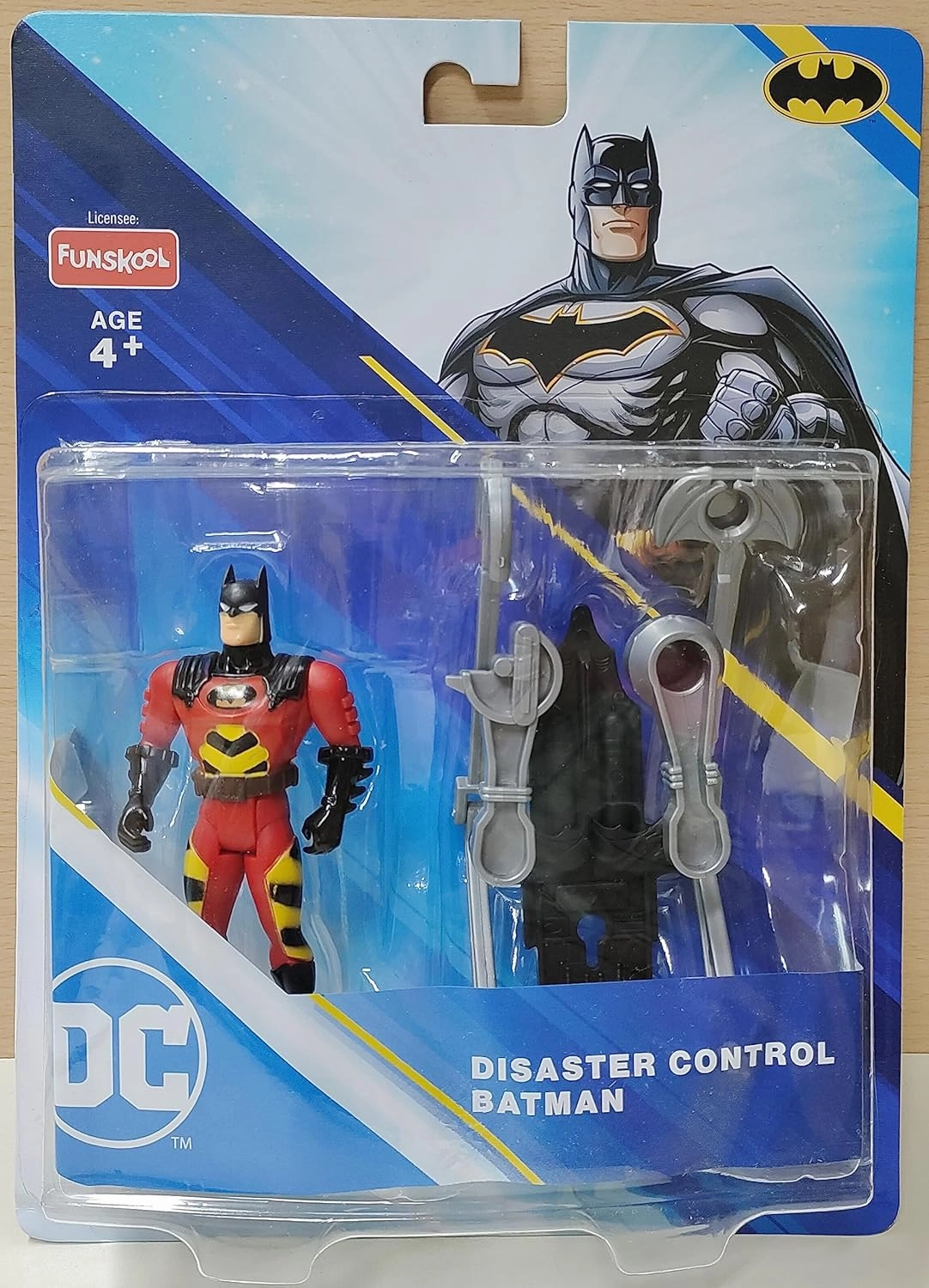 Funskool Disaster Control Batman Action Figurine for Ages 4  (Card & Design May Vary)
