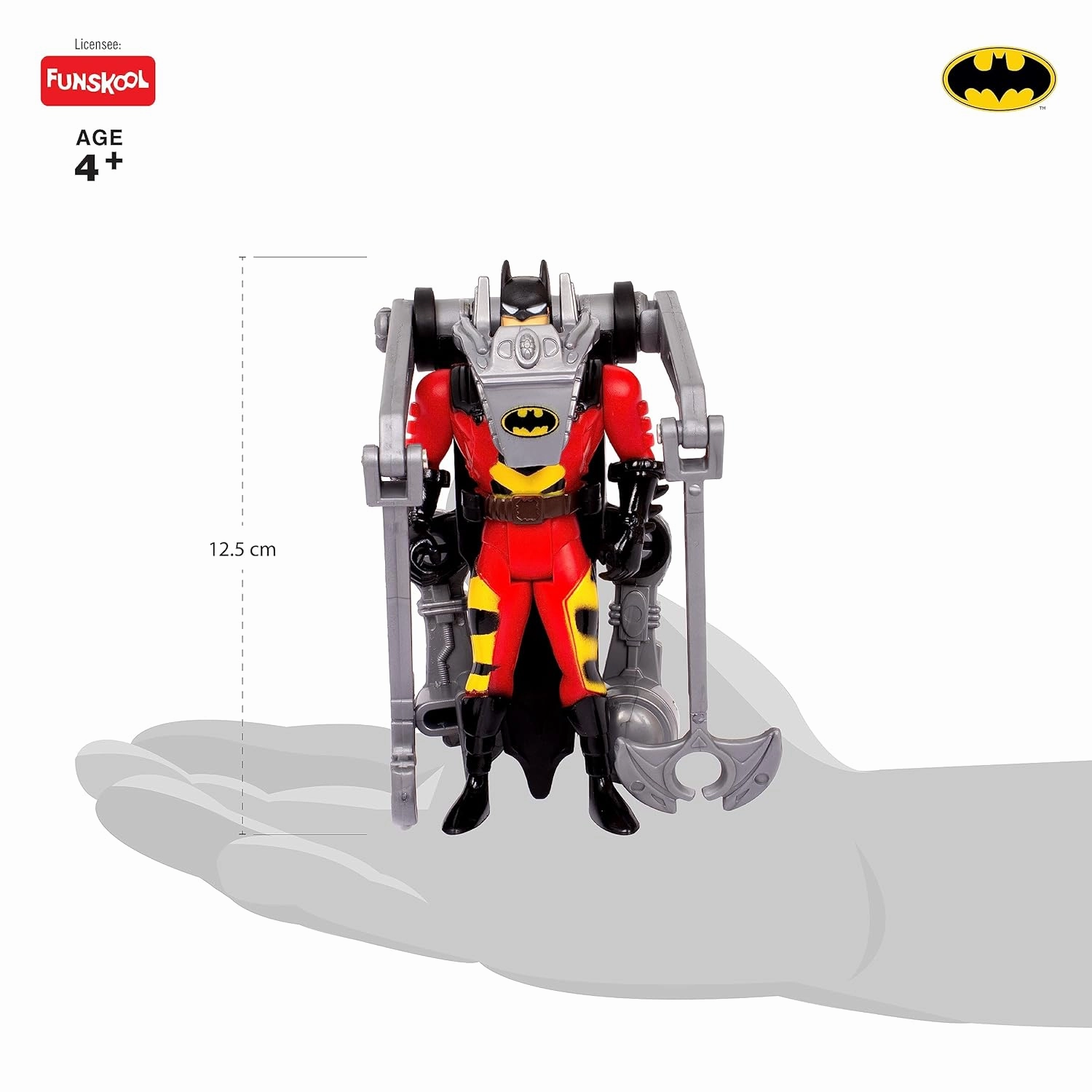 Funskool Disaster Control Batman Action Figurine for Ages 4  (Card & Design May Vary)