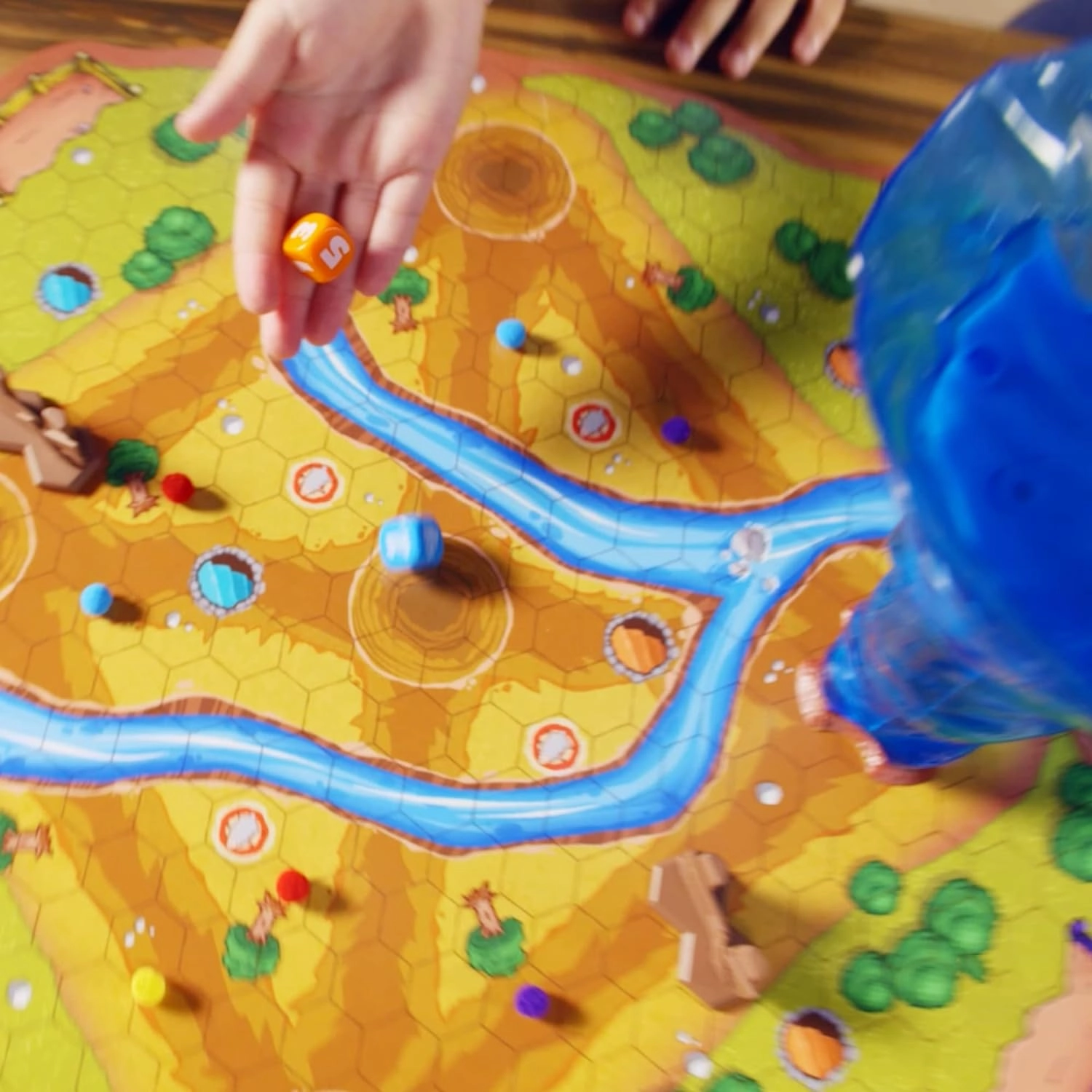 Funskool Play Fun Tornado Force 2-4 Players, Strategic Board Game for Boys and Girls, Family Game