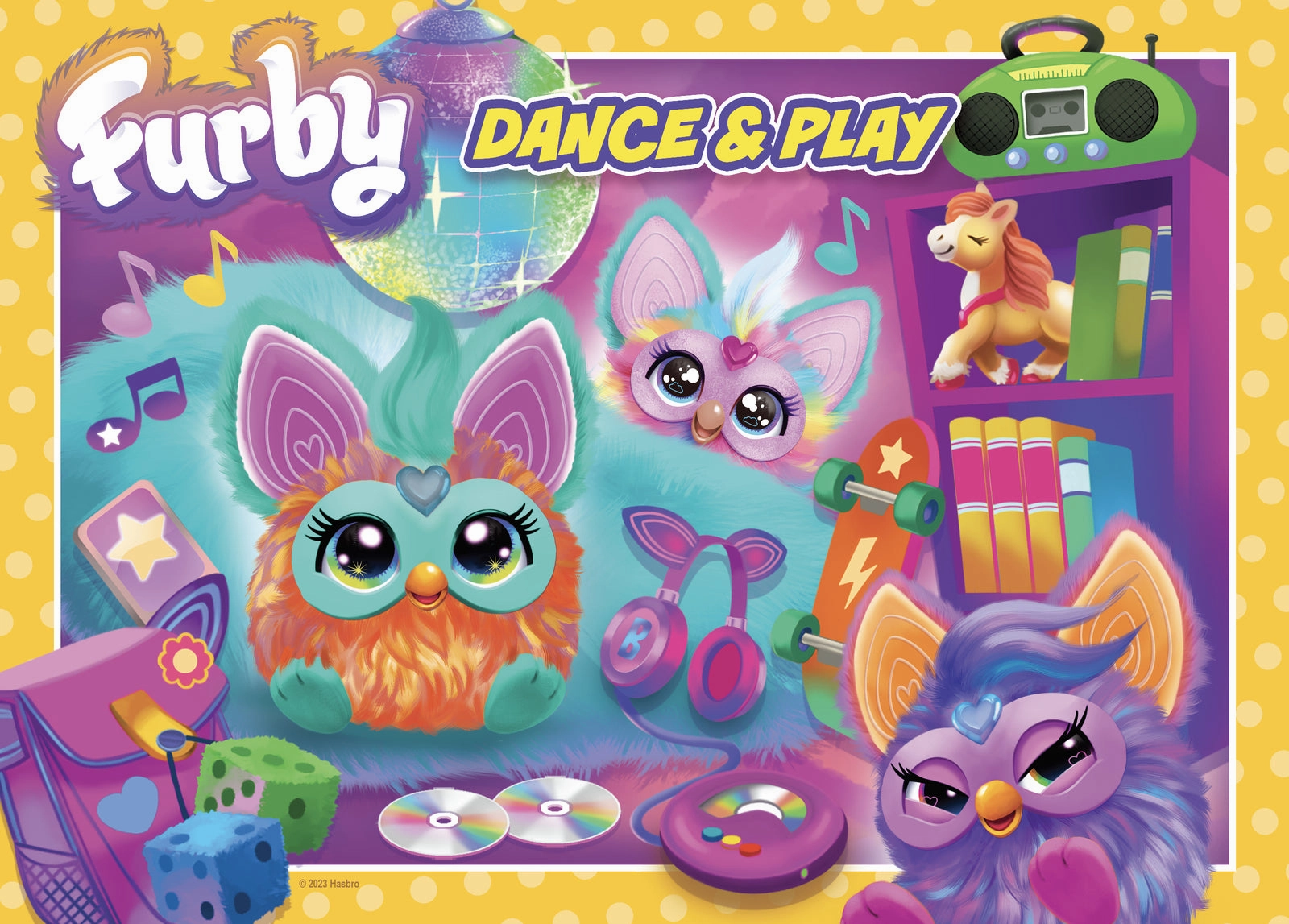 Furby 35Pc Frame Tray