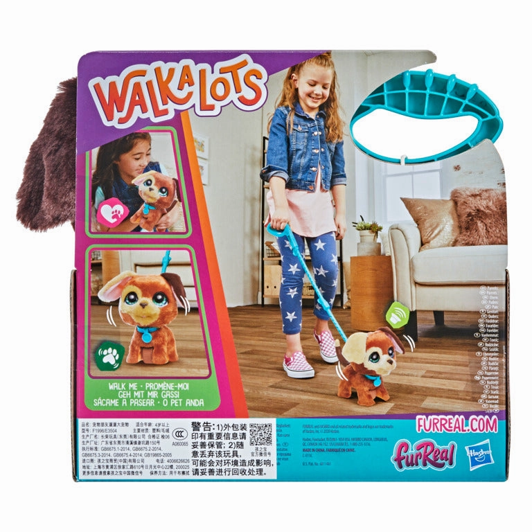 Furreal Friends Walkalots Big Wags Brown Dog