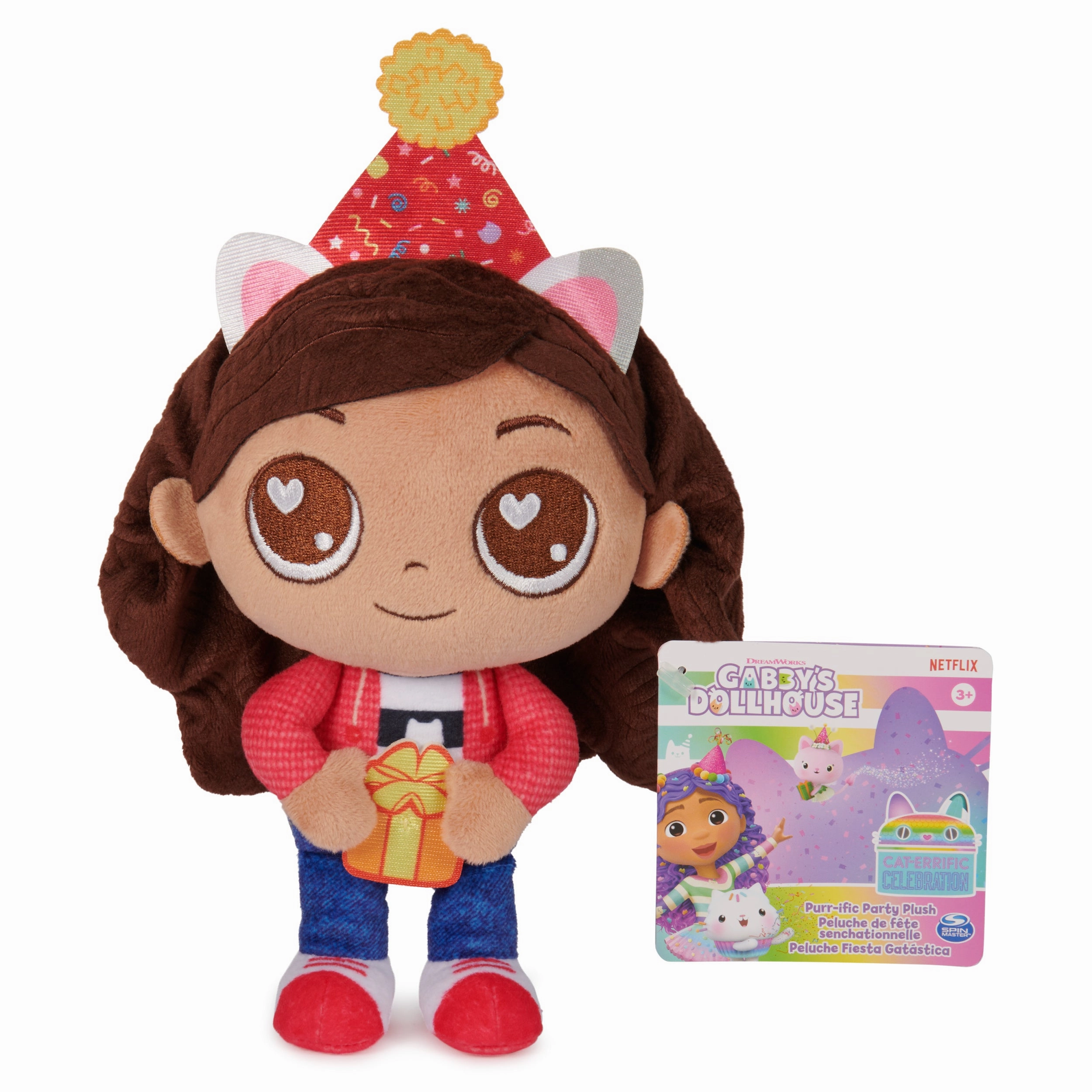 Gabby's Dollhouse Playhouse Basic Plush Gabby