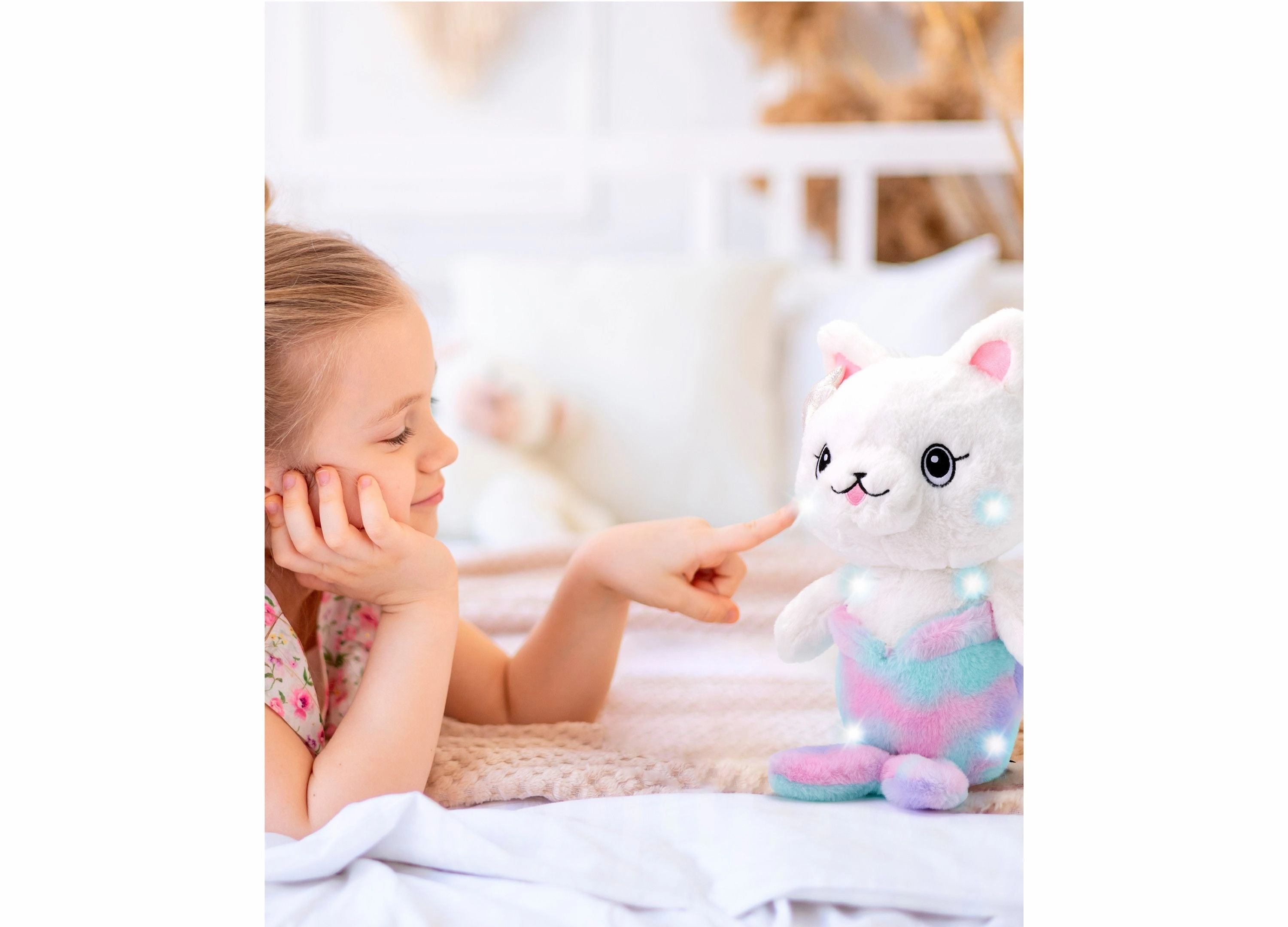 Geoffrey's Meowmaid Magic LED Plush Toy