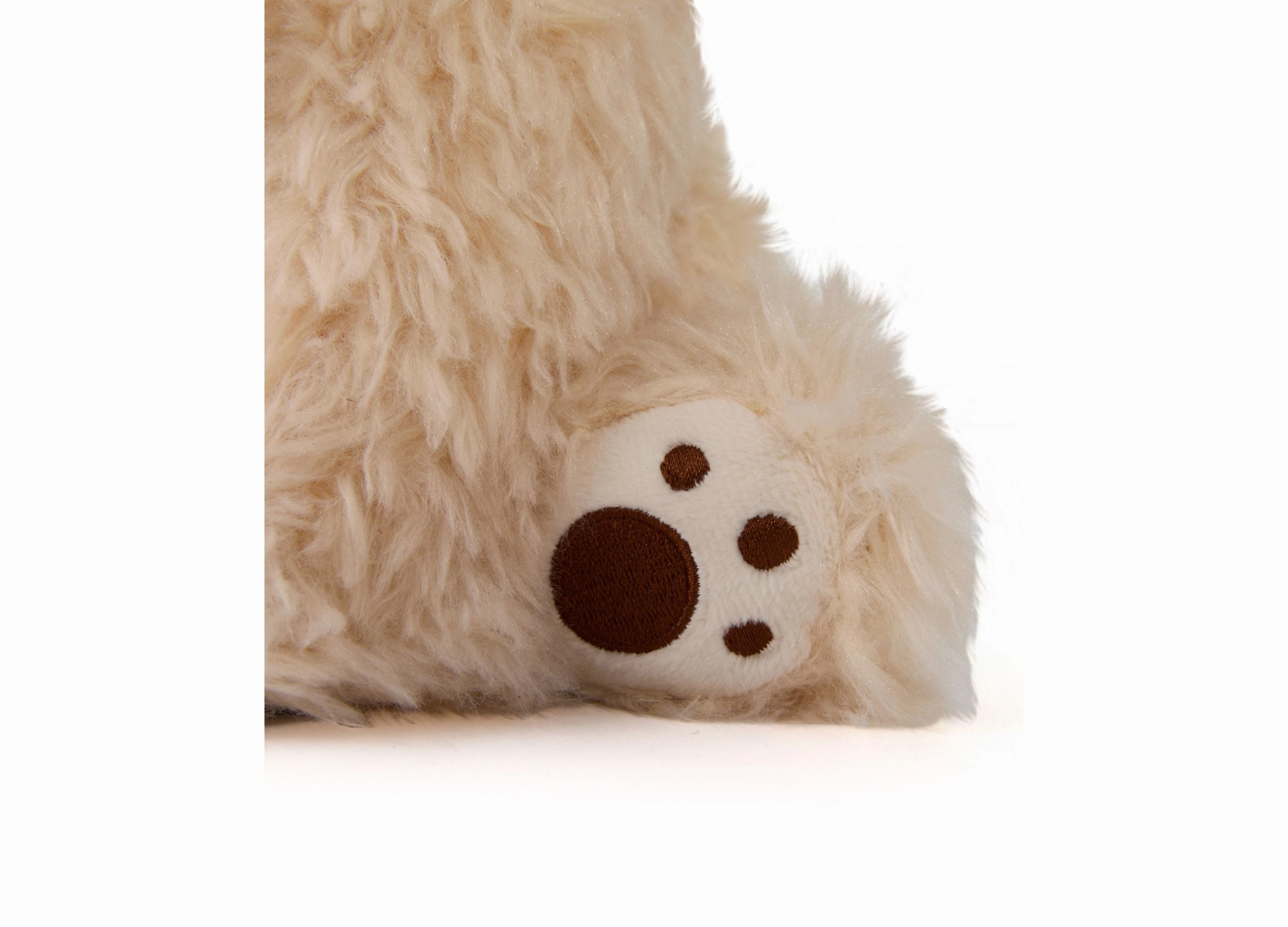 Geoffrey's Toy Box 10 inch Golden Retriever Plush with Festive Christmas Hat