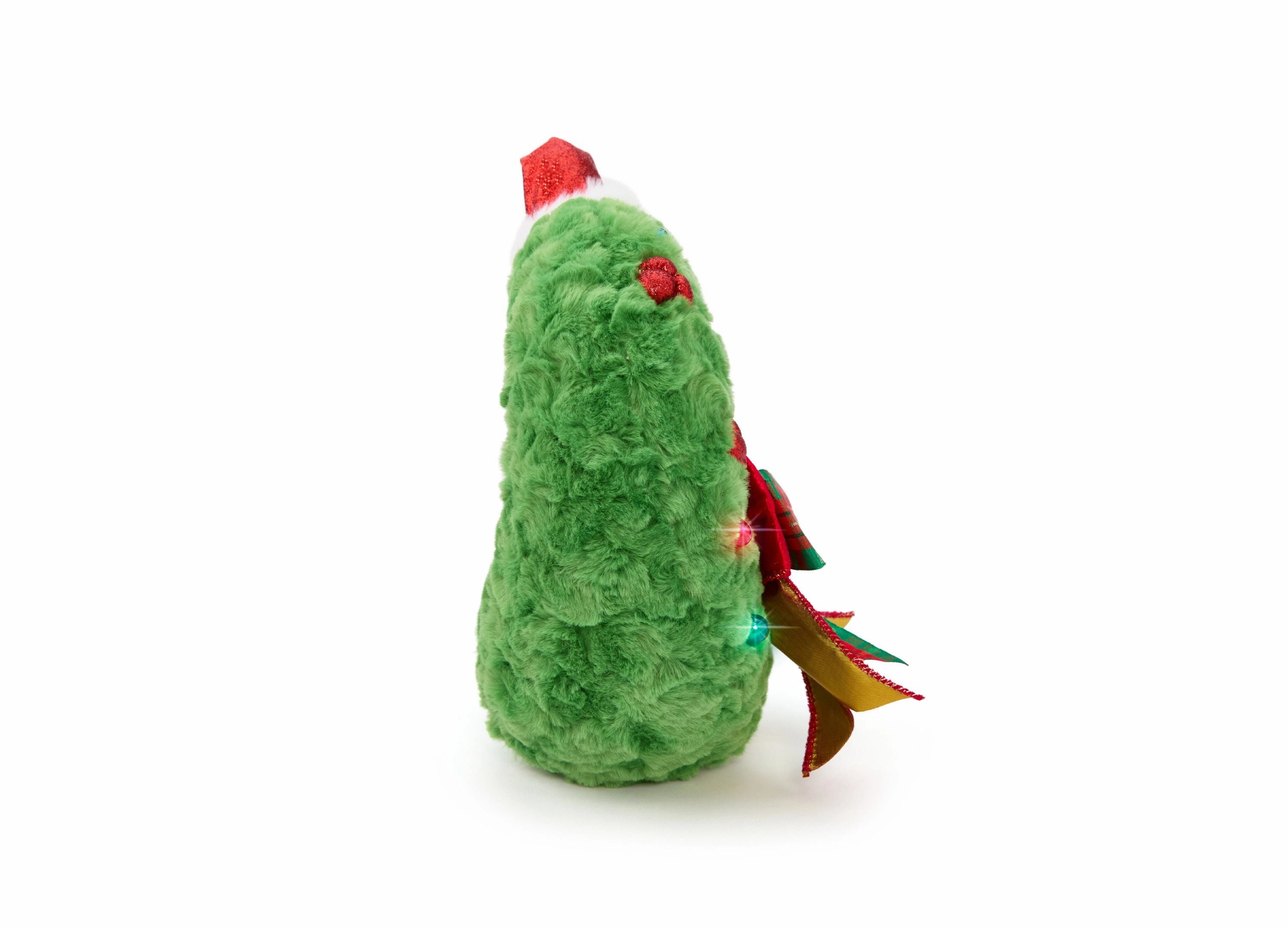 Geoffrey's Toy Box Star Brights 12" LED Light-Up Plush Holiday Wreath