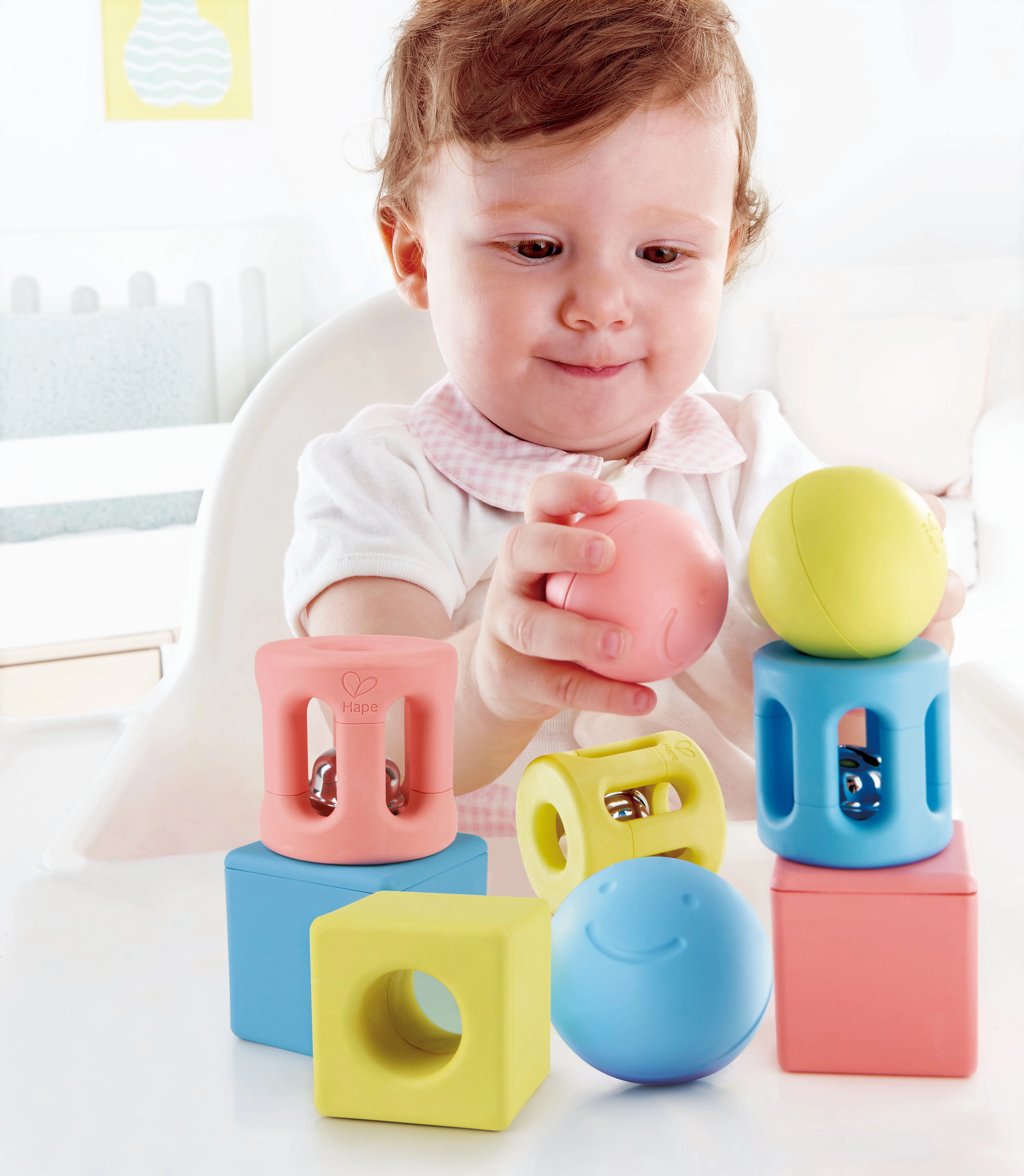 Geometric Rattle Trio