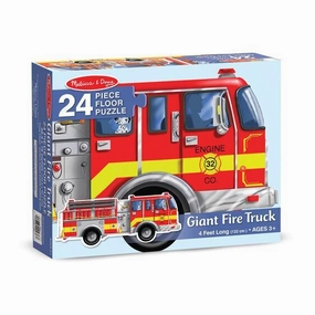 Giant Fire Truck Floor Floor puzzle