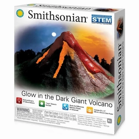 Glow in the Dark Giant Volcano