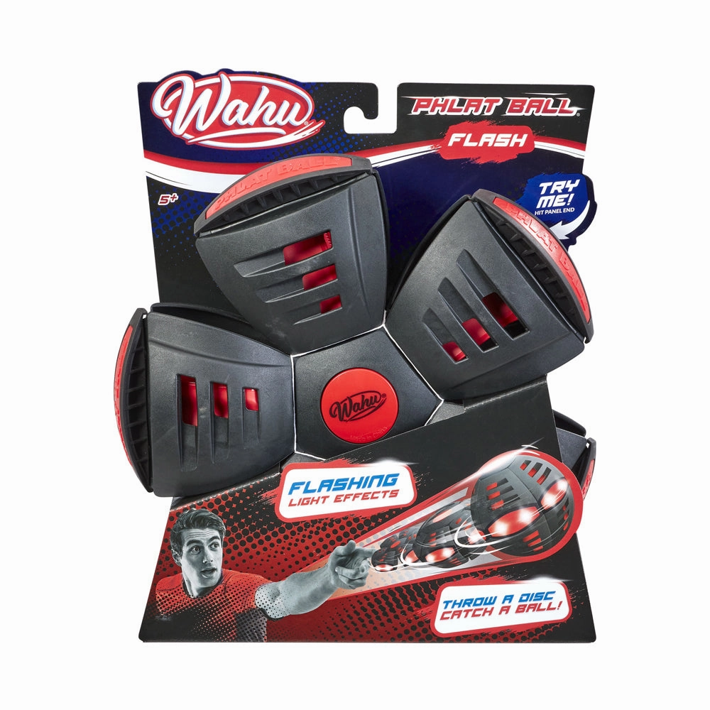 Goliath Wahu Phlat Ball Flash - Transforming LED Light-Up Disc/Ball