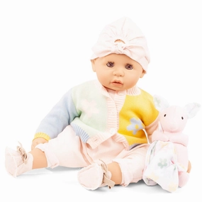 Gotz Cookie Fabspiel - 19" Soft Baby Doll with Pastel Outfit and Accessories