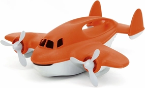 Green Toys Eco-Friendly Fire Plane - Safe, Dishwasher Safe, Recycled Plastic