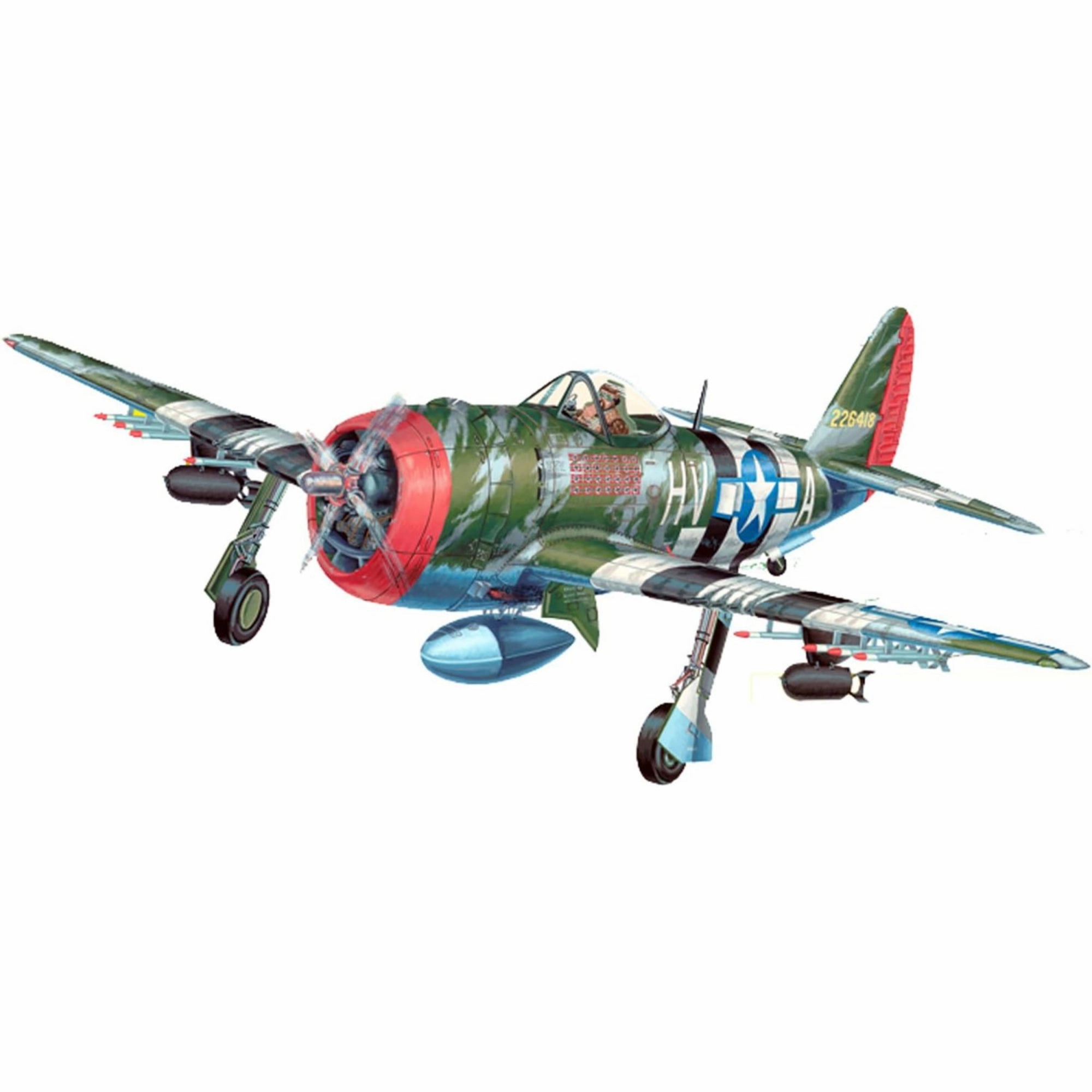 Guillow's P-47D Thunderbolt 1/16 Scale Model Kit