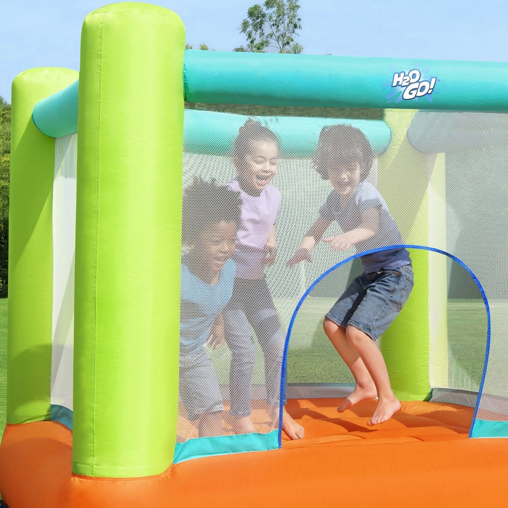 H2OGO! Jump and Soar Kids Inflatable Mega Bouncer 5'7" - Outdoor Play Fun