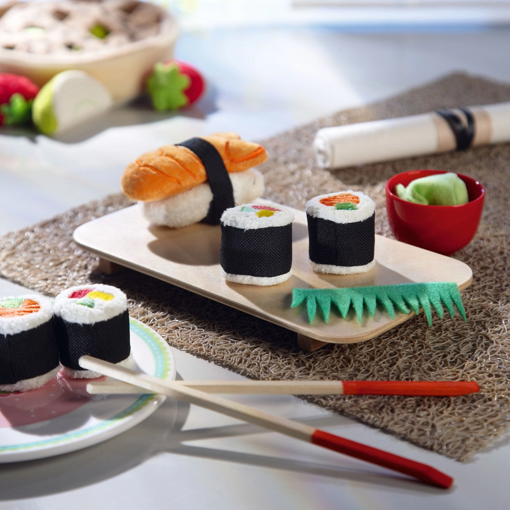 HABA Biofino Sushi Set - Soft Play Food for Kids