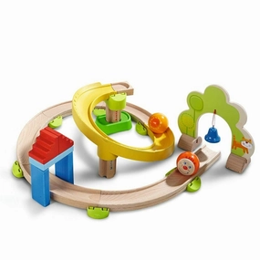 HABA Kullerbu Spiral 26 Piece Starter Track Set - Interactive Play System